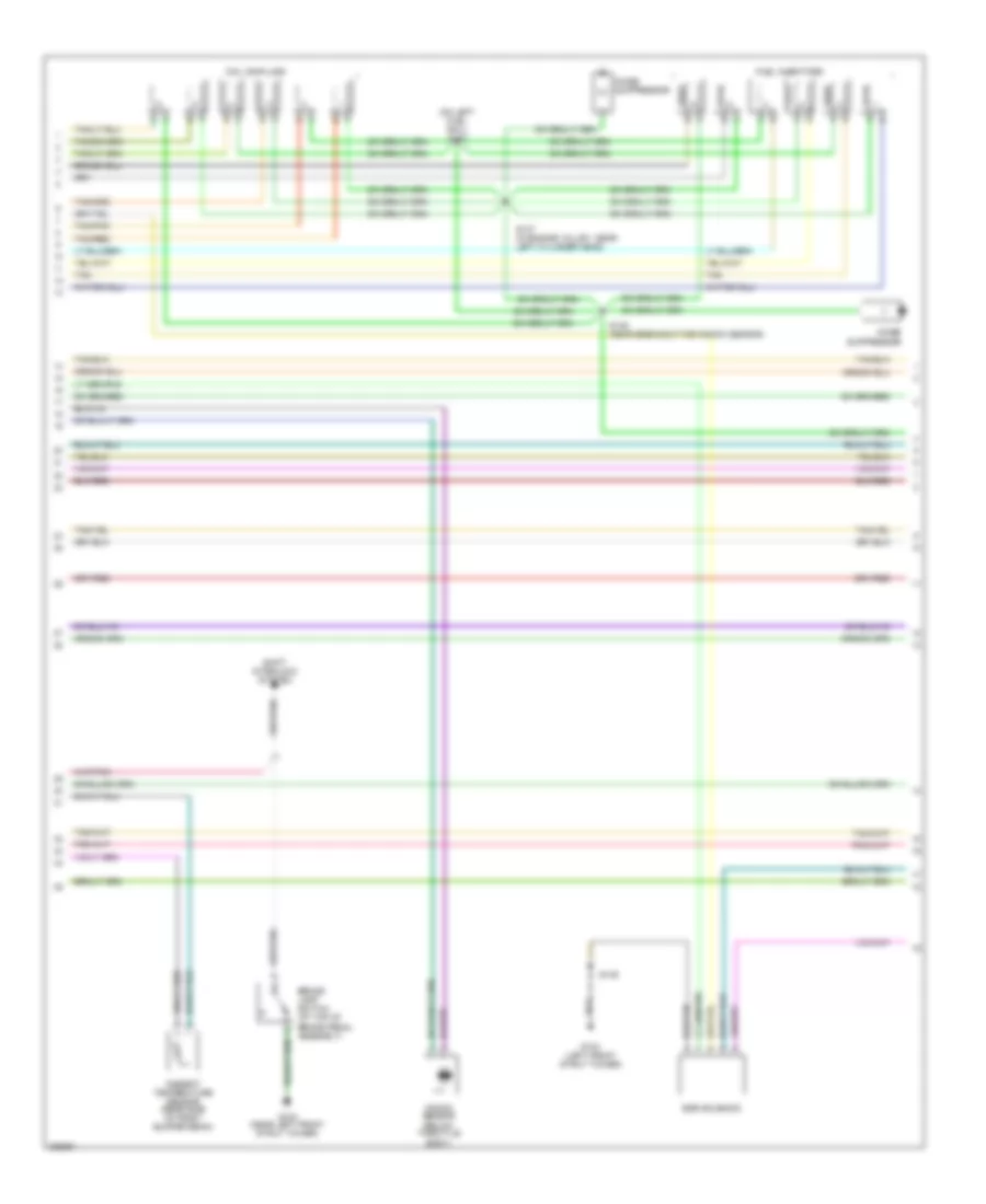 2.7L, Engine Performance Wiring Diagram (2 of 4) for Dodge Stratus RT 2006