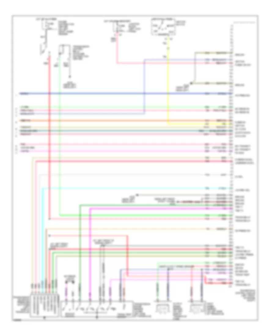 2.7L, Engine Performance Wiring Diagram (4 of 4) for Dodge Stratus RT 2006