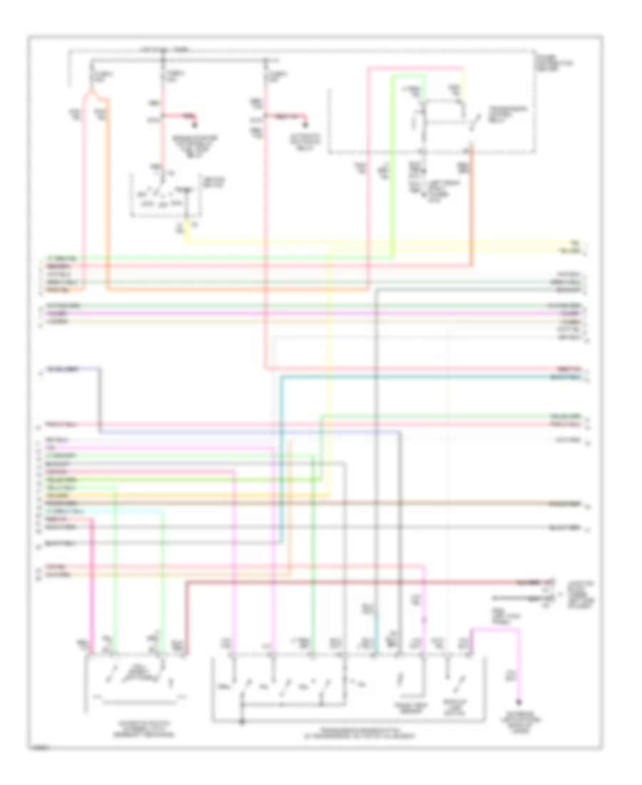 Transmission Wiring Diagram 2 of 3 for Dodge Stratus 1997