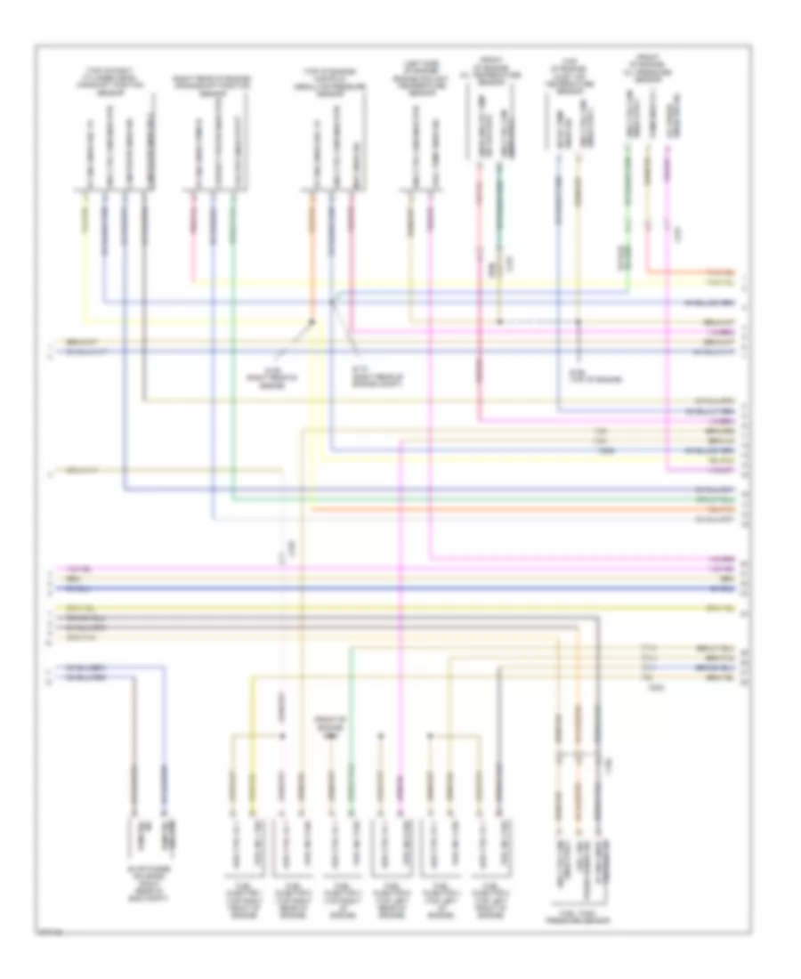 3.6L, Engine Performance Wiring Diagram (3 of 5) for Dodge Challenger RT Classic 2012