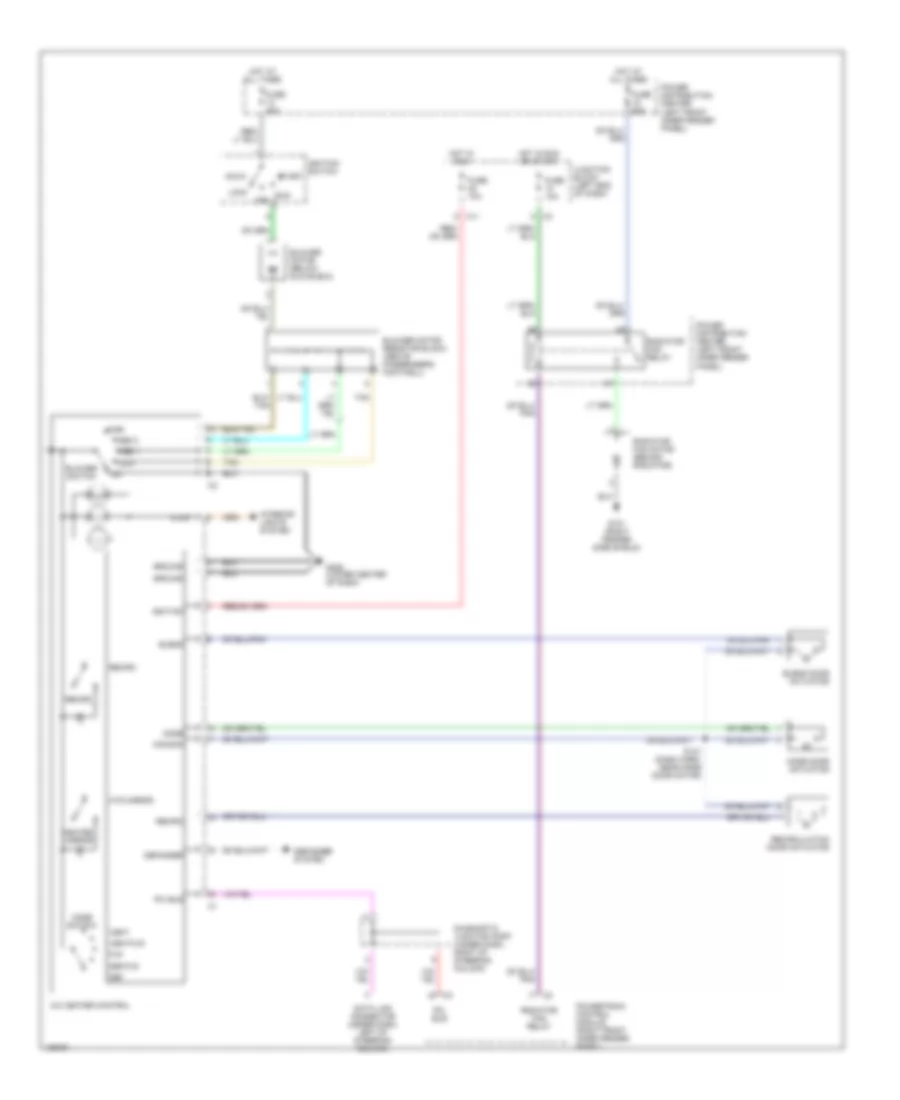 Heater Wiring Diagram for Dodge Dakota R T 2001
