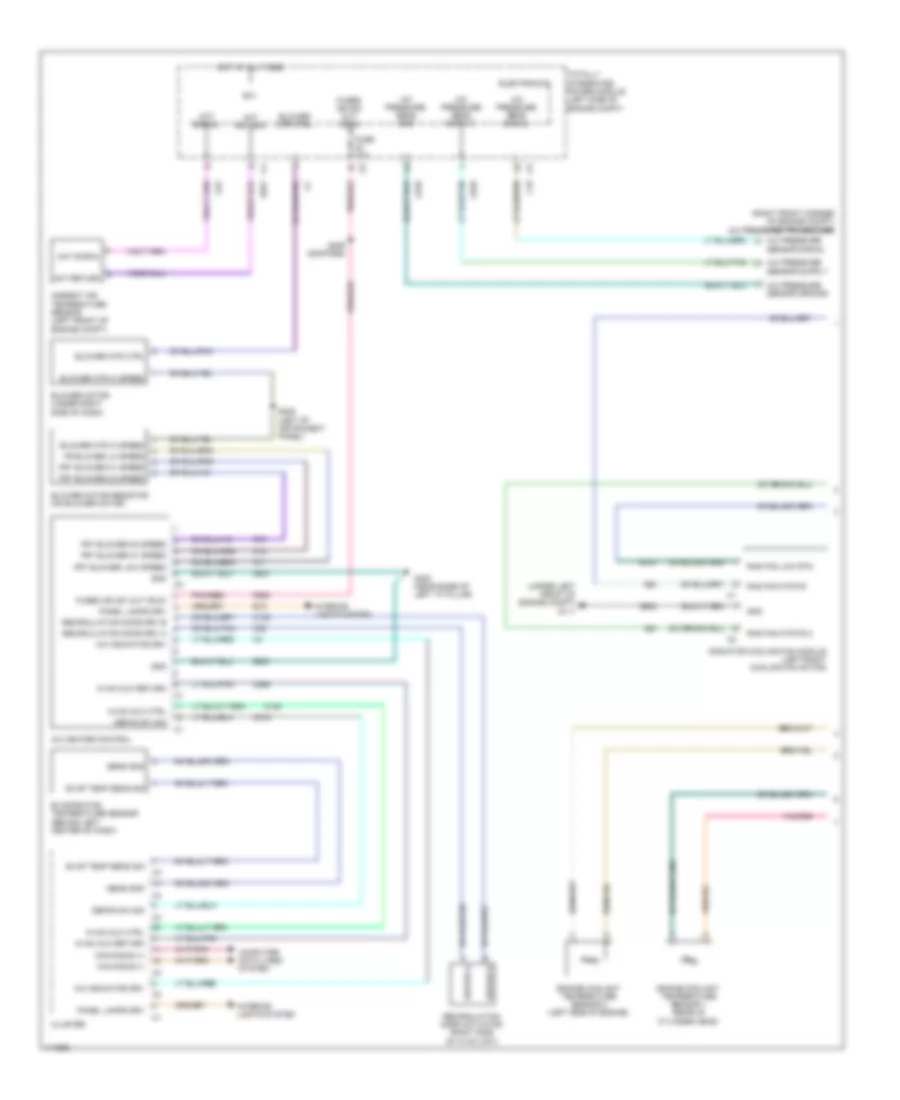 Manual A C Wiring Diagram 1 of 2 for Dodge Caliber Heat 2010