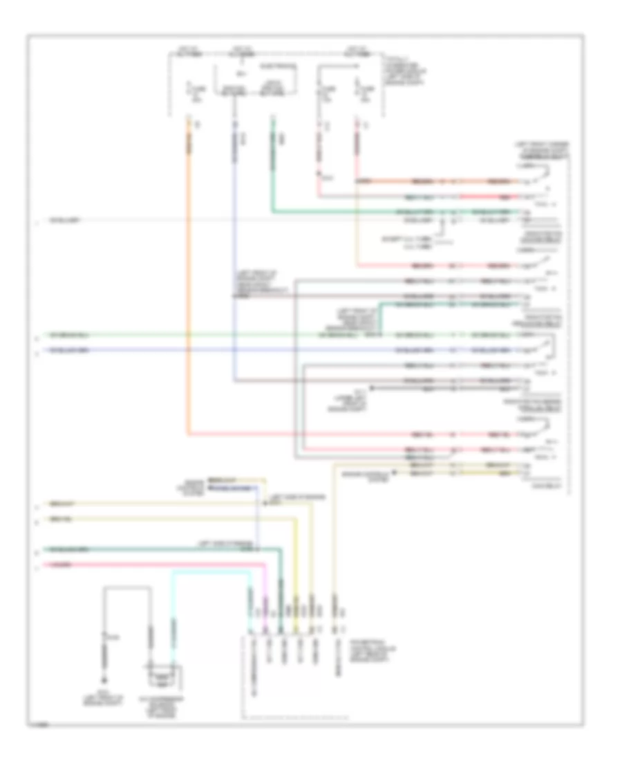 Manual AC Wiring Diagram (2 of 2) for Dodge Caliber Heat 2010