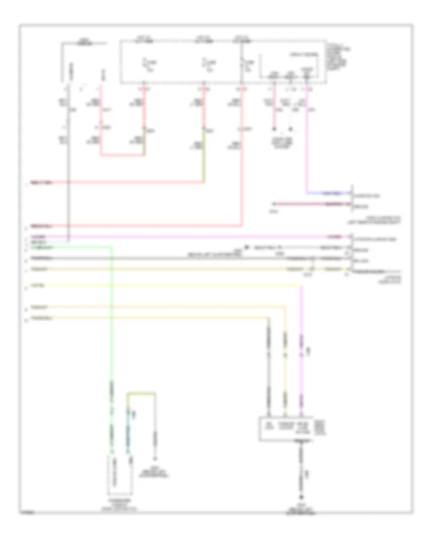 Anti theft Wiring Diagram 2 of 2 for Dodge Caliber Heat 2010