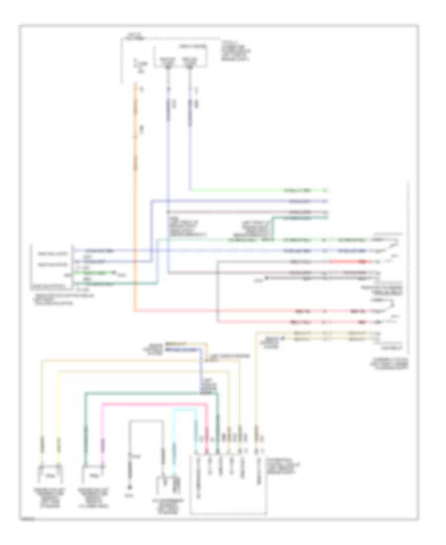 Cooling Fan Wiring Diagram for Dodge Caliber Heat 2010