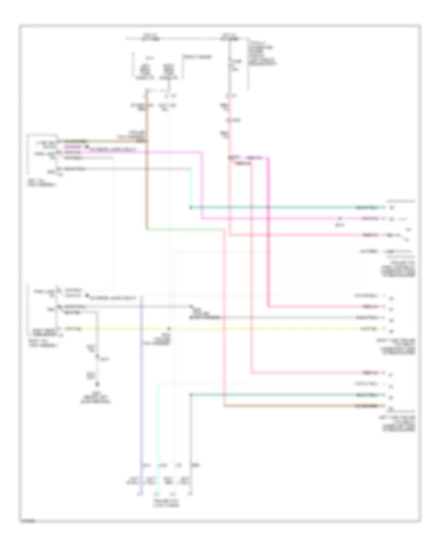 Trailer Tow Wiring Diagram for Dodge Caliber Heat 2010