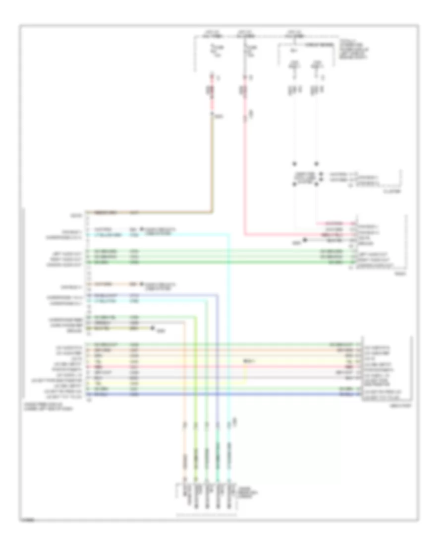 Navigation Wiring Diagram for Dodge Caliber Heat 2010