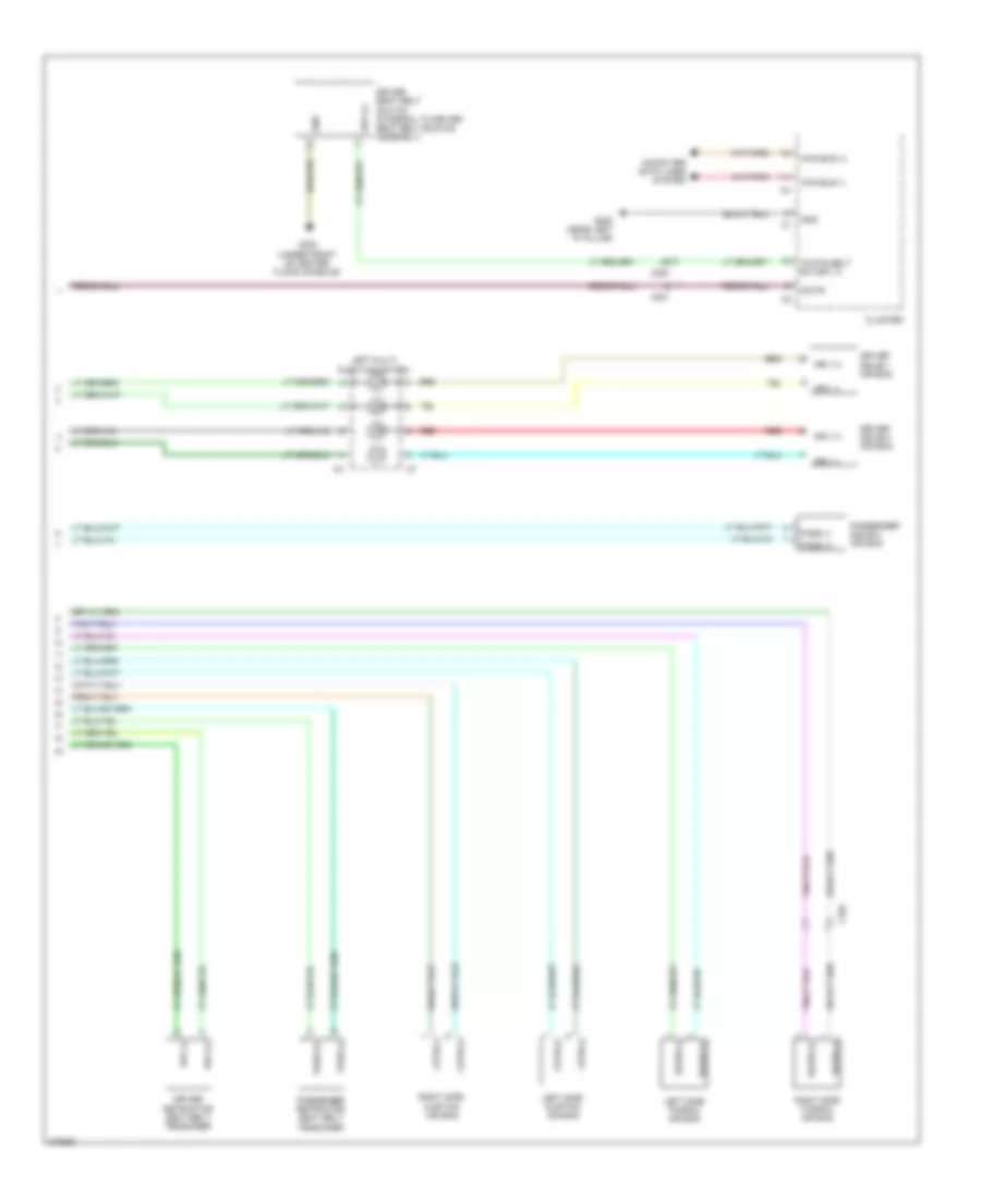 Supplemental Restraints Wiring Diagram 2 of 2 for Dodge Caliber Heat 2010