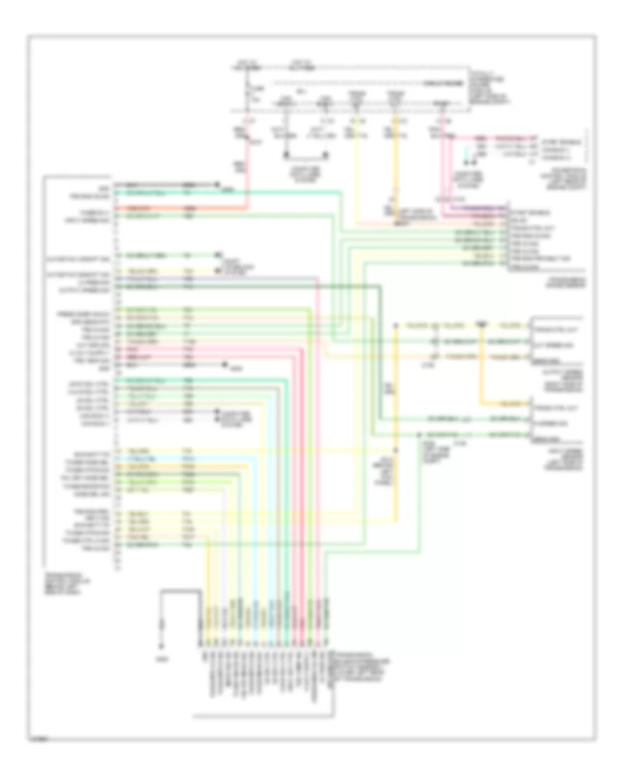 Transmission Wiring Diagram for Dodge Caliber Heat 2010