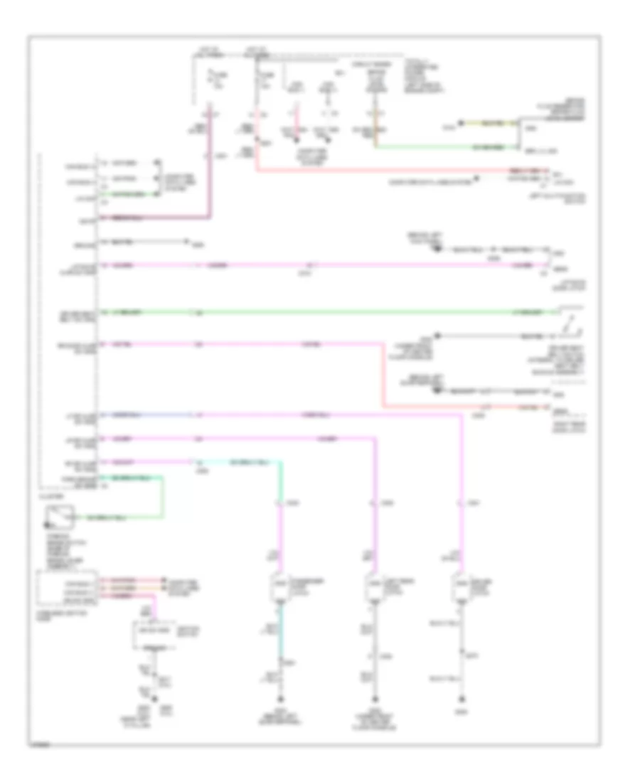 Chime Wiring Diagram for Dodge Caliber Heat 2010