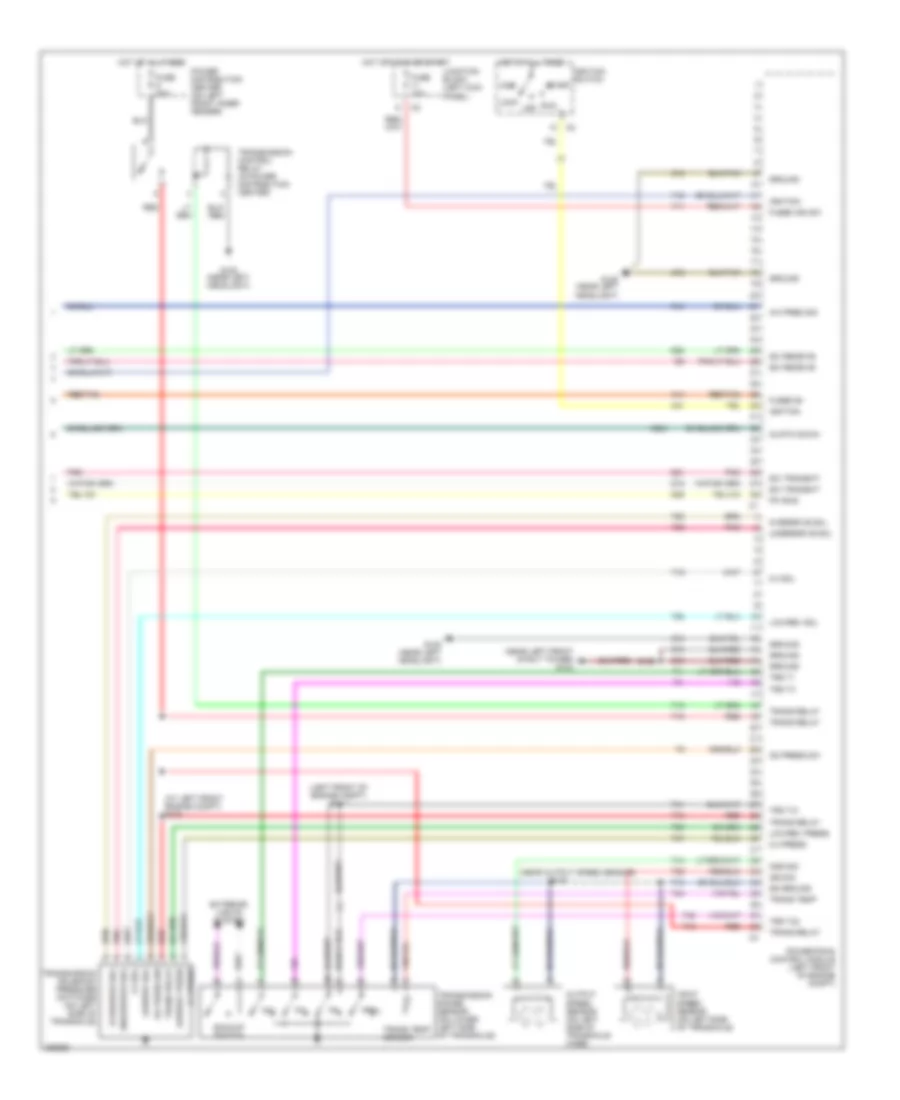2.4L, Engine Performance Wiring Diagram (3 of 3) for Dodge Stratus SXT 2006