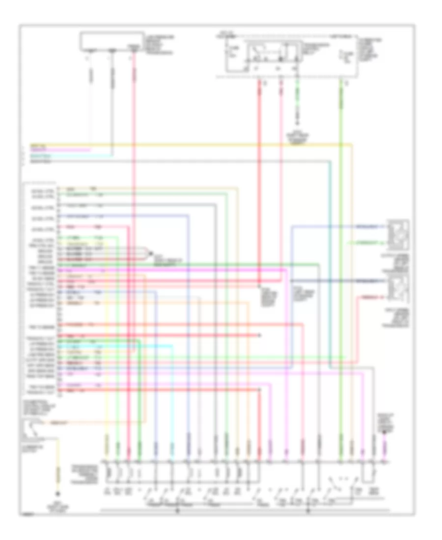 4.7L, Engine Performance Wiring Diagram (5 of 5) for Dodge Pickup R2500 2003