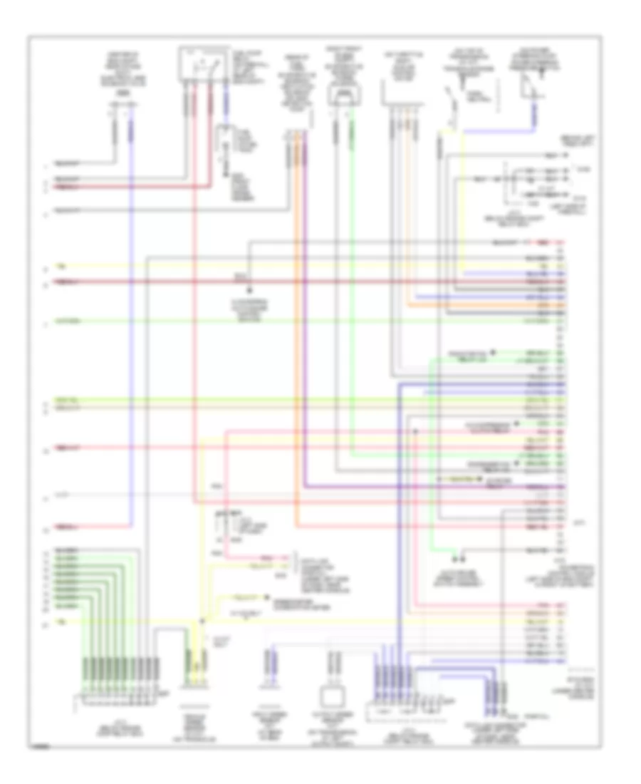 2.0L, Engine Performance Wiring Diagrams (3 of 3) for Dodge Avenger 1998