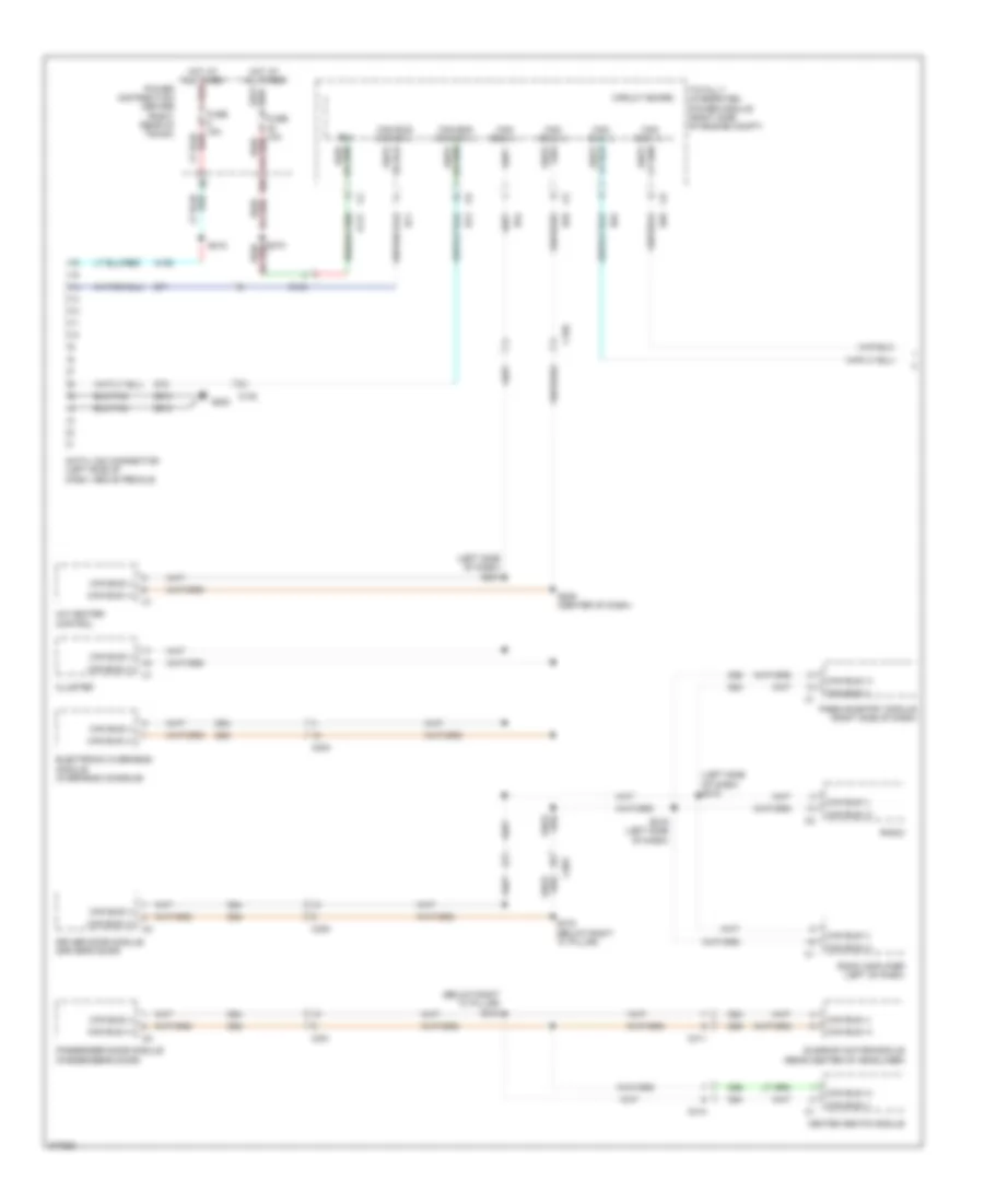 Computer Data Lines Wiring Diagram 1 of 2 for Dodge Challenger R T Plus 2012