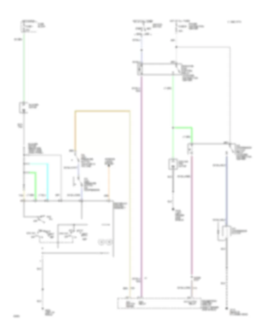 2 5L A C Wiring Diagram for Dodge Dakota 1995
