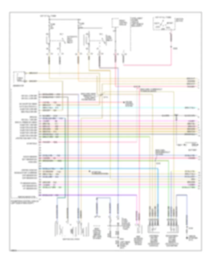 3 8L Engine Performance Wiring Diagrams 1 of 3 for Dodge Grand Caravan EX 2001