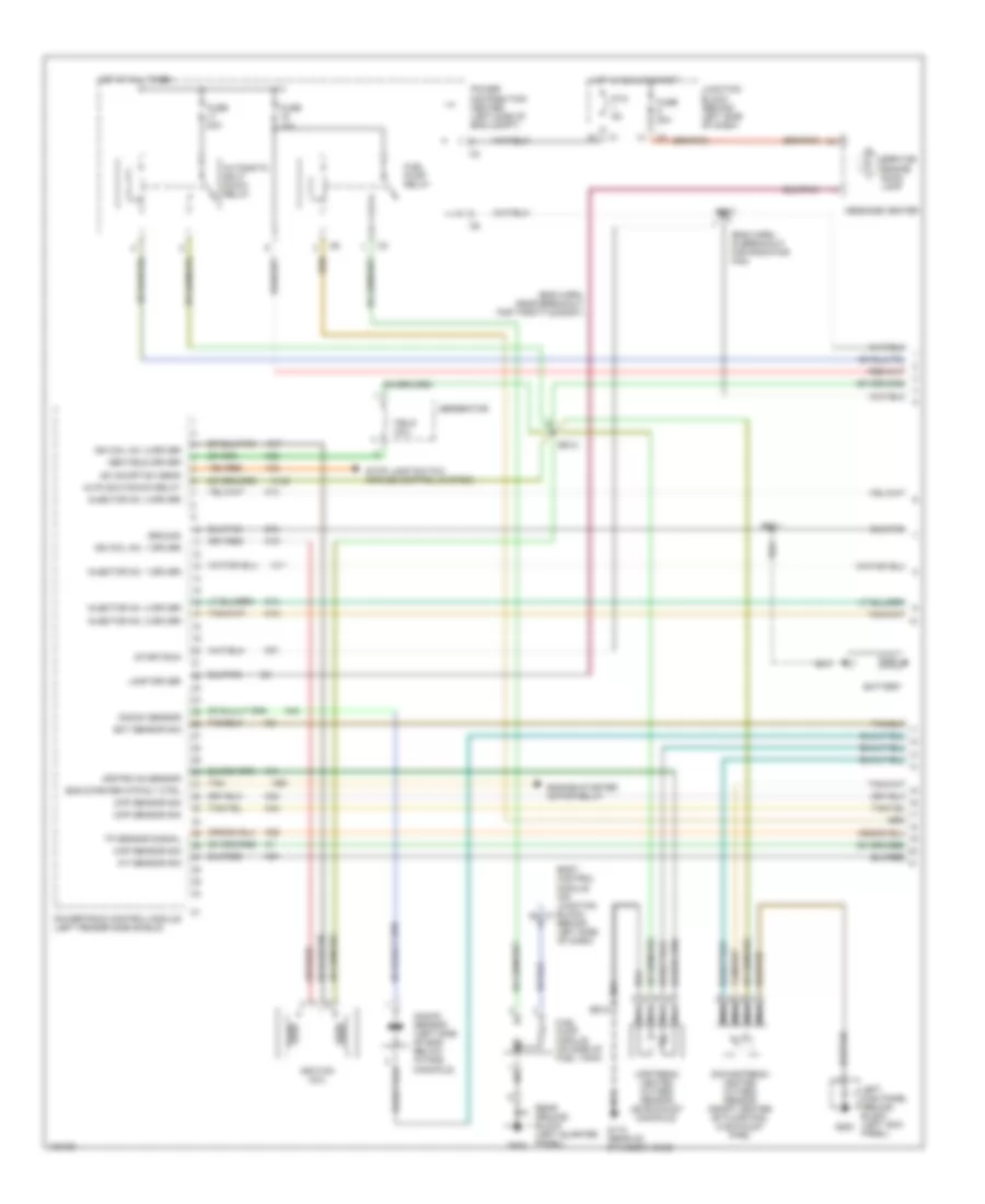 2 4L Engine Performance Wiring Diagrams 1 of 3 for Dodge Caravan LE 1998