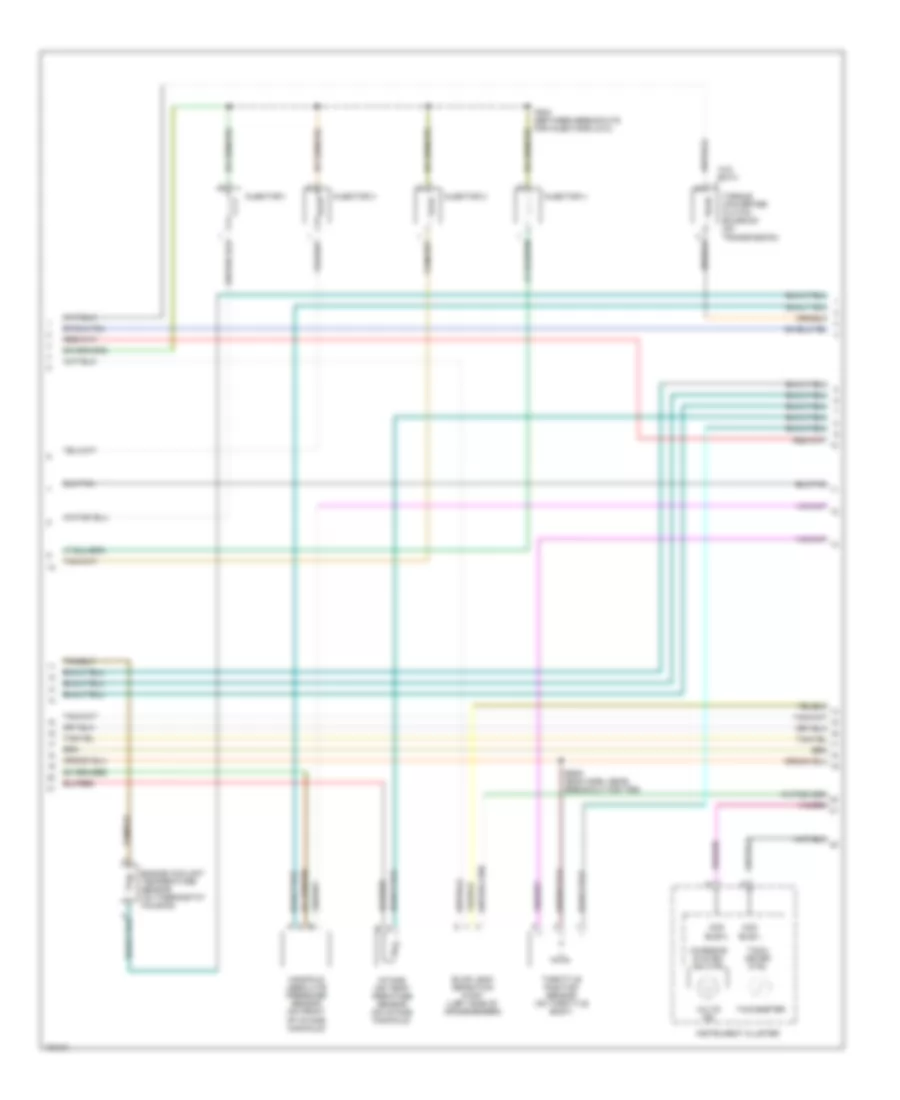 2.4L, Engine Performance Wiring Diagrams (2 of 3) for Dodge Caravan LE 1998