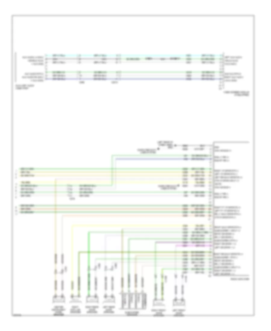 Navigation Wiring Diagram (3 of 3) for Dodge Durango Crew 2011