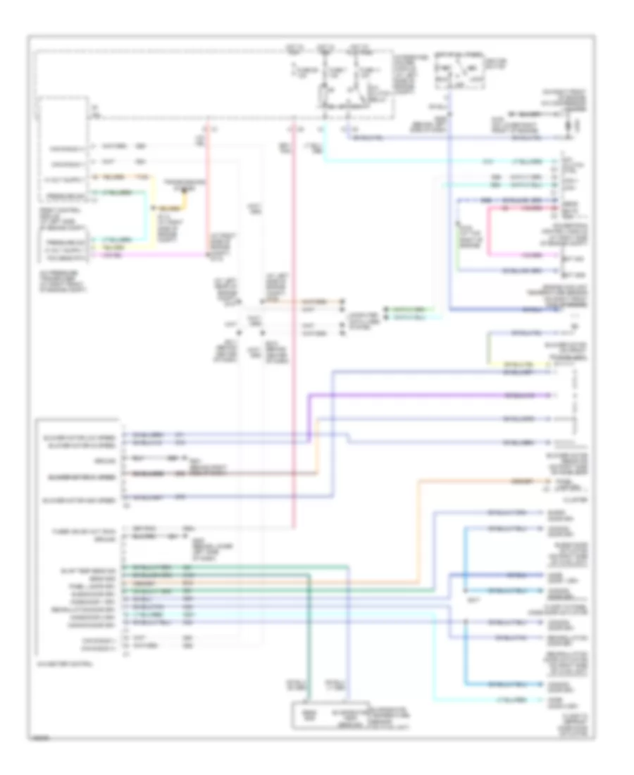 Air Conditioning Wiring Diagram for Dodge Dakota 2005