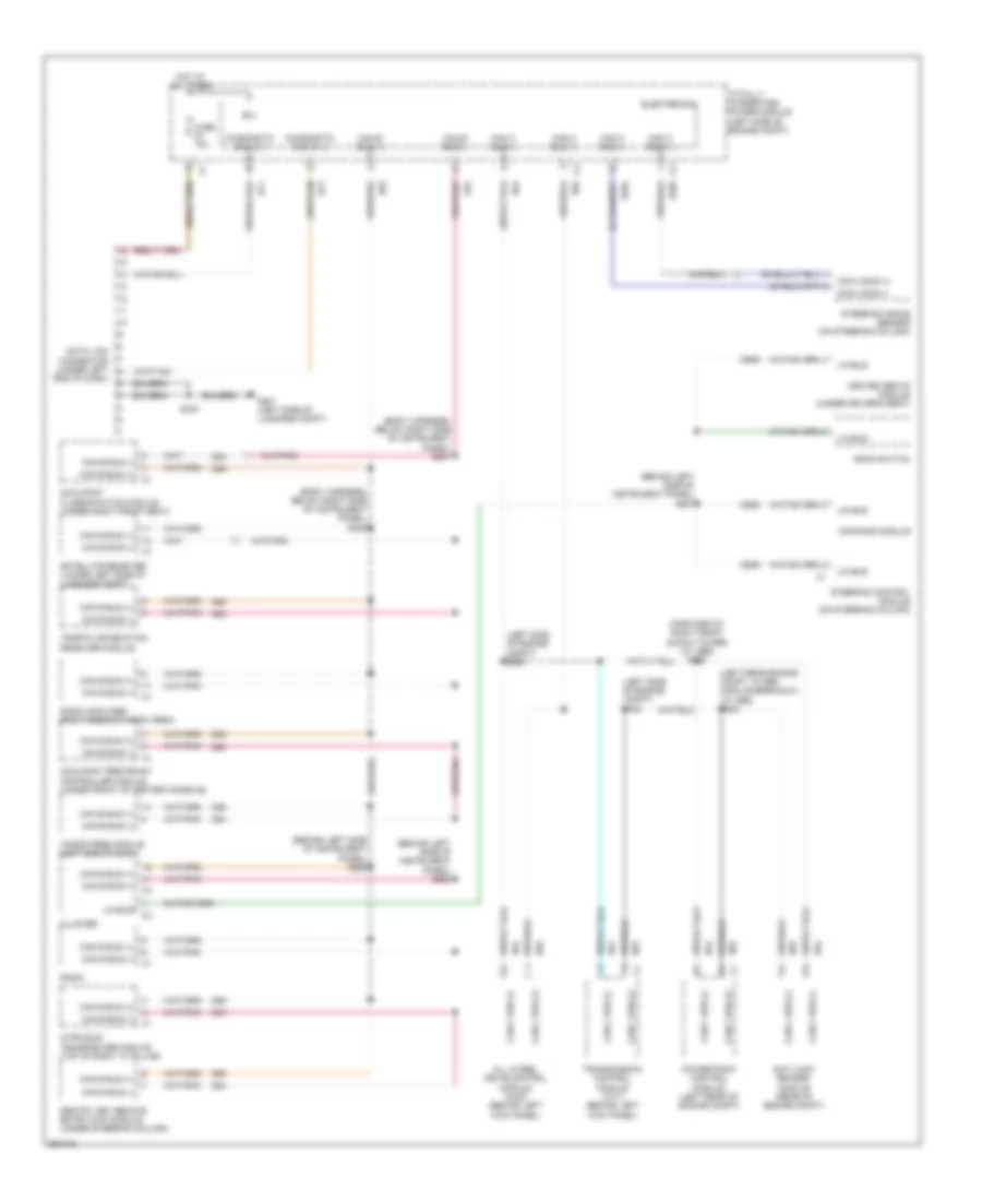 Computer Data Lines Wiring Diagram for Dodge Caliber R T 2007
