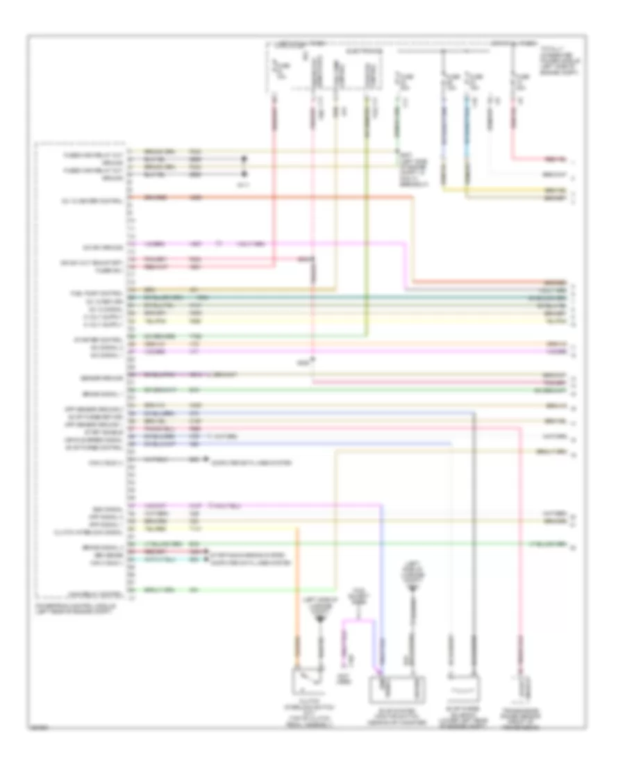 2.0L, Engine Performance Wiring Diagram (1 of 5) for Dodge Caliber RT 2007