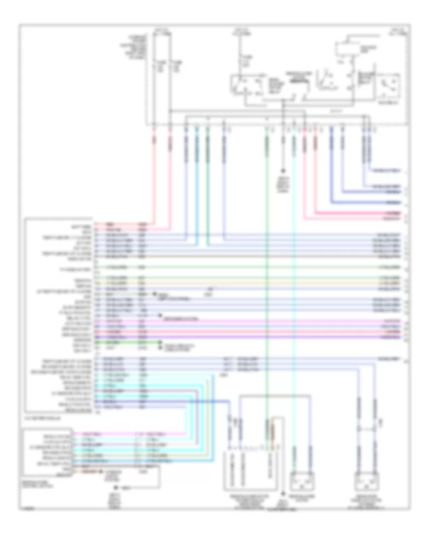 Электросхема кондиционера (1 из 3) для Dodge Journey R/T 2013