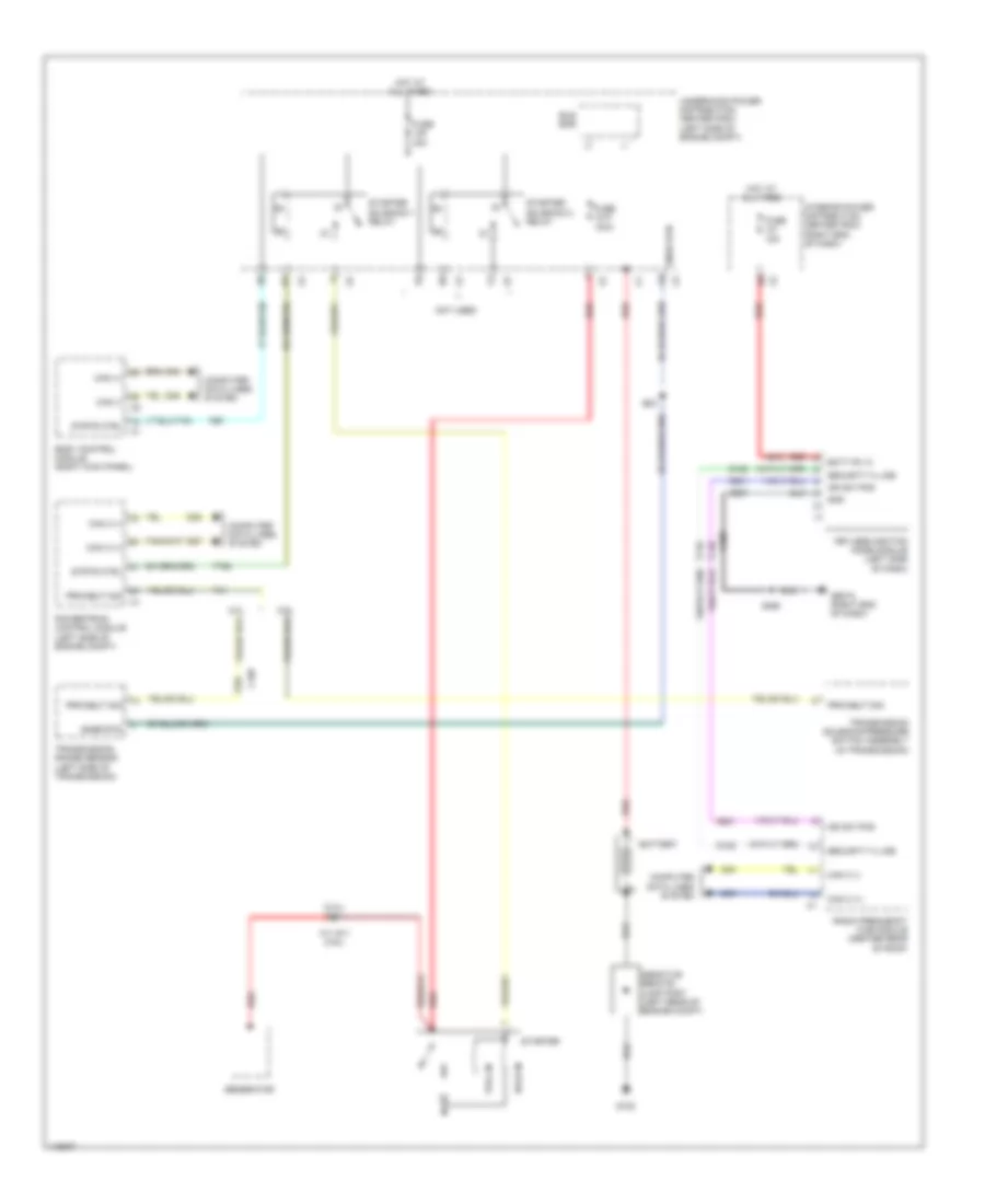 Starting Wiring Diagram for Dodge Journey RT 2013