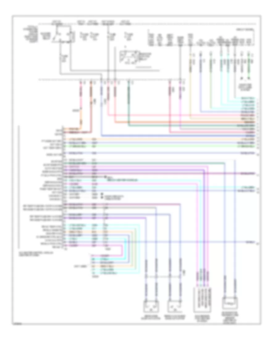 Manual A C Wiring Diagram 1 of 2 for Dodge Durango Express 2011