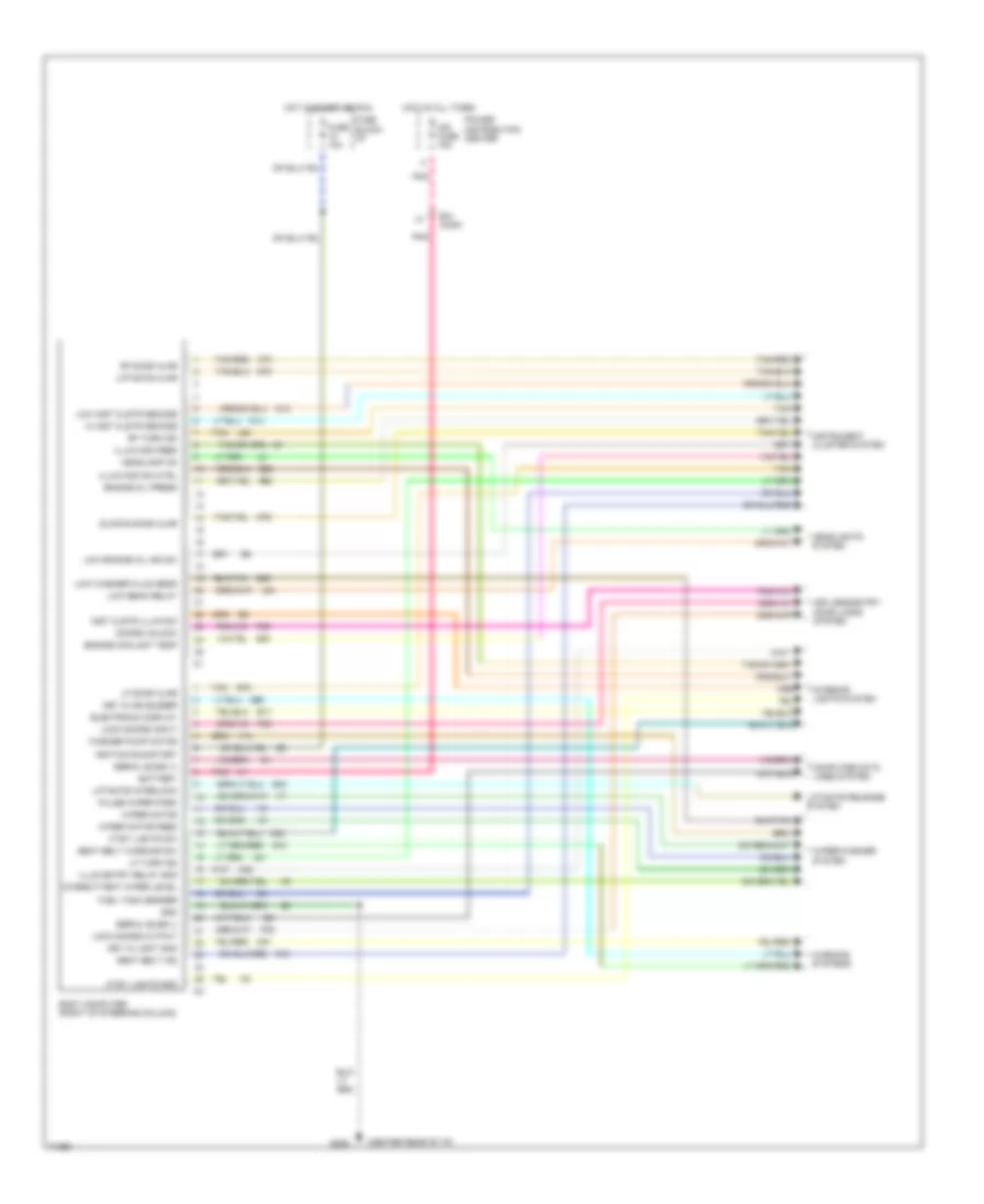 Body Computer Wiring Diagrams for Dodge Grand Caravan SE 1995