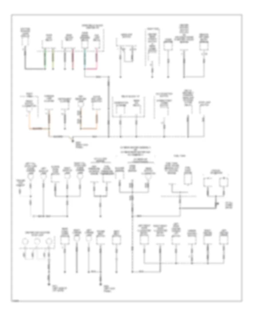 Ground Distribution Wiring Diagram 2 of 2 for Dodge Grand Caravan SE 1995