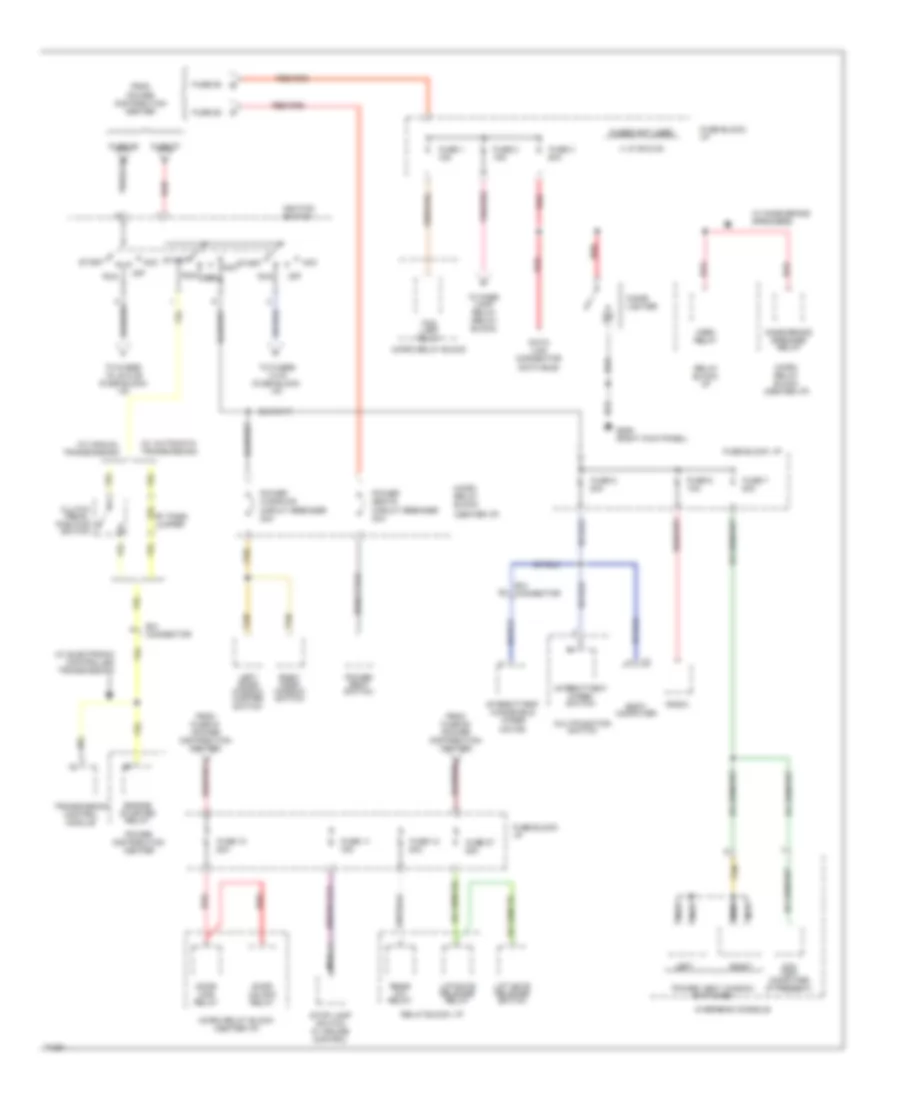 Power Distribution Wiring Diagram 2 of 4 for Dodge Grand Caravan SE 1995