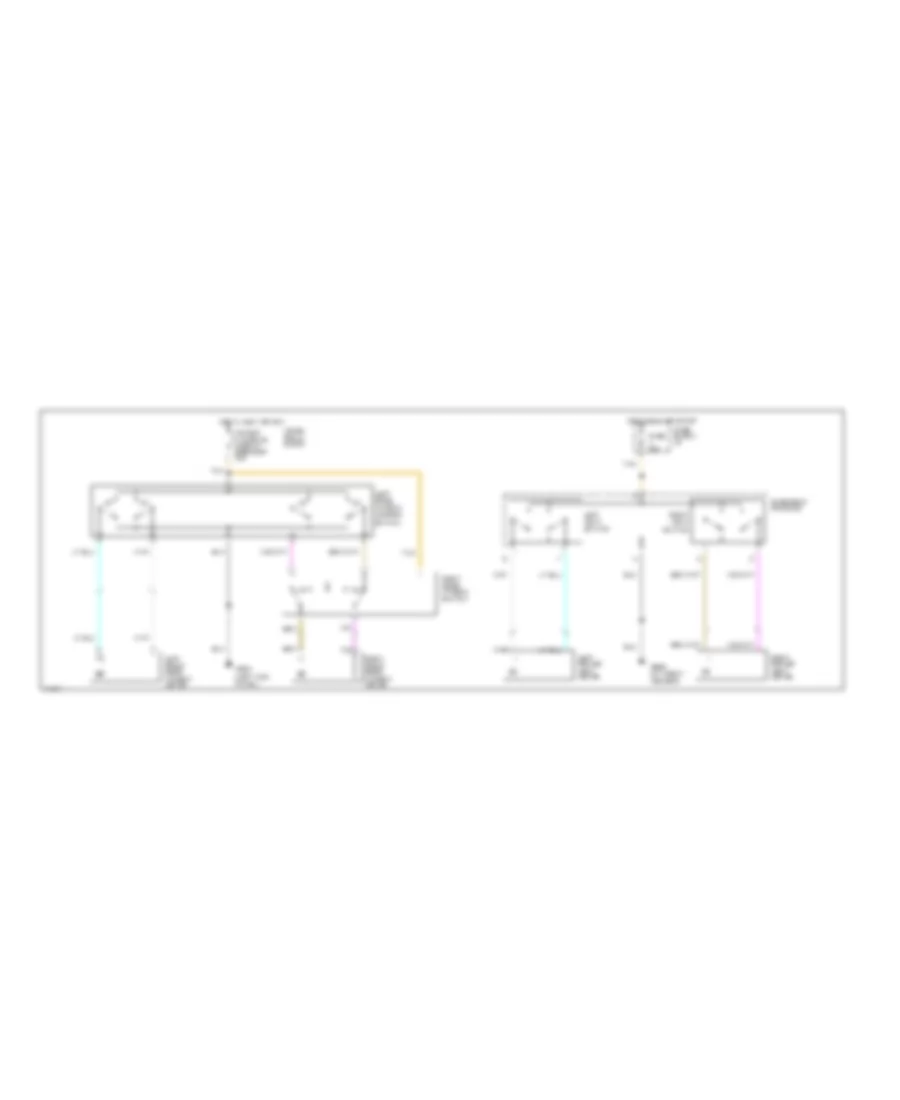 Power Window Wiring Diagram for Dodge Grand Caravan SE 1995