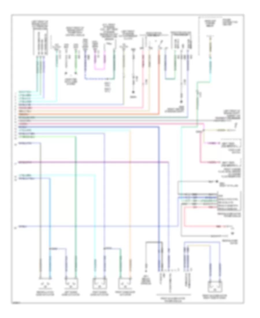 Manual AC Wiring Diagram (2 of 2) for Dodge Durango Heat 2011