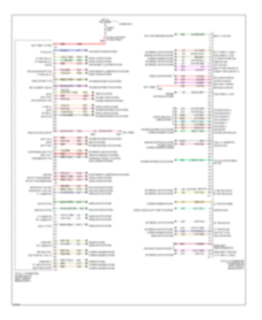 Body Control Modules Wiring Diagram 1 of 2 for Dodge Durango Heat 2011