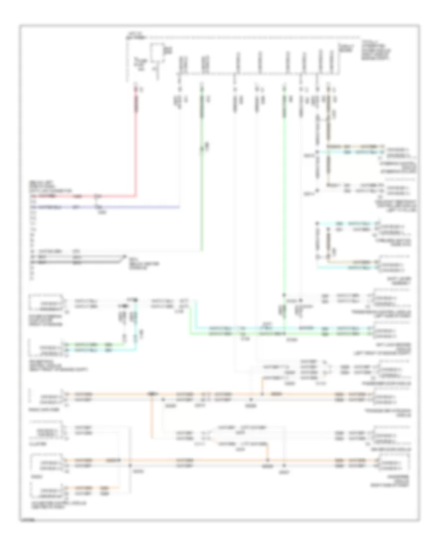 3.6L Flex Fuel, Computer Data Lines Wiring Diagram, Heat for Dodge Durango Heat 2011