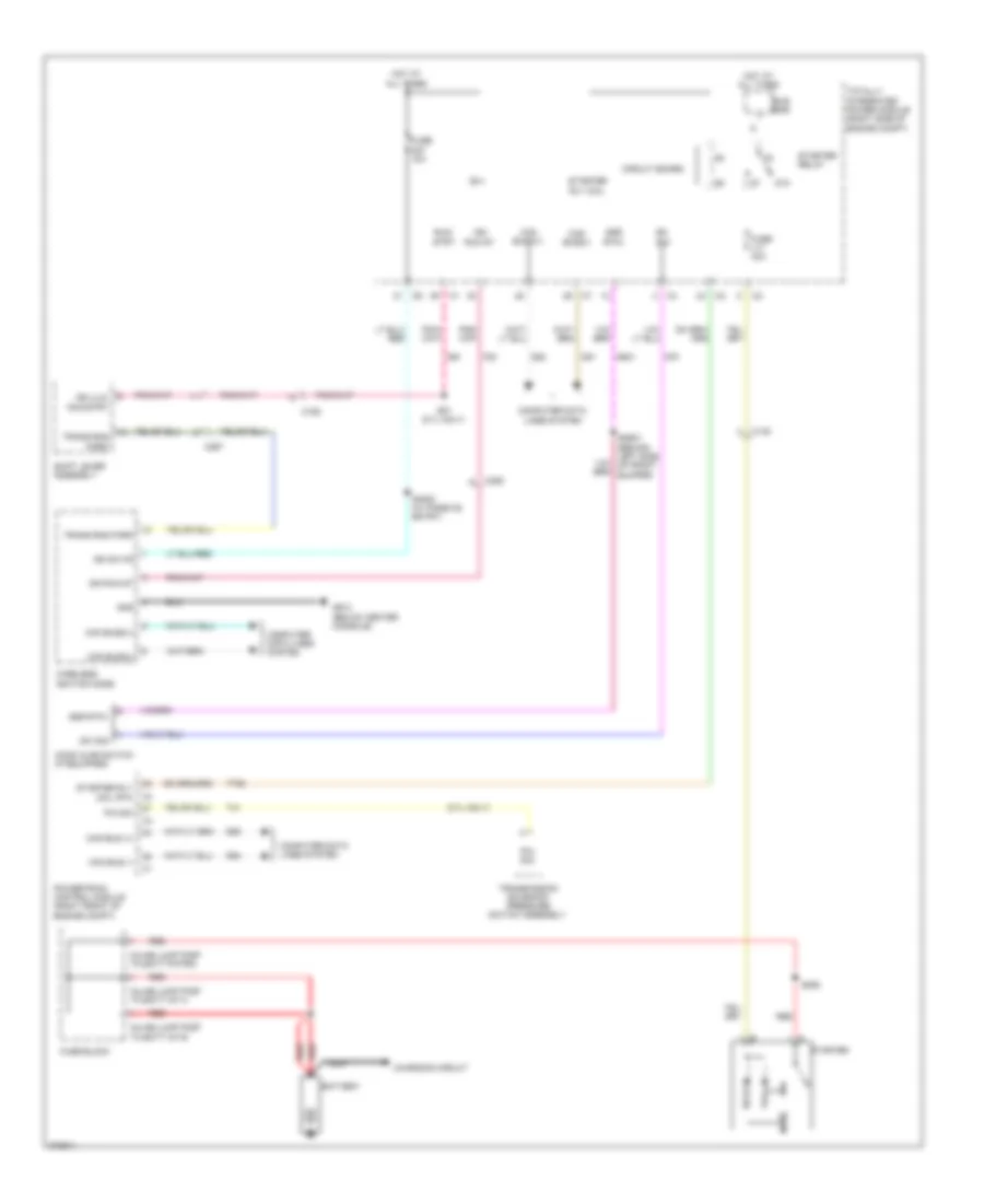 Starting Wiring Diagram for Dodge Durango Heat 2011