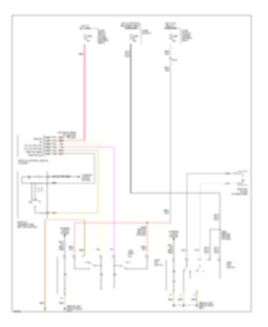 Auxiliary Blower Wiring Diagram for Dodge Sprinter 2500 2003