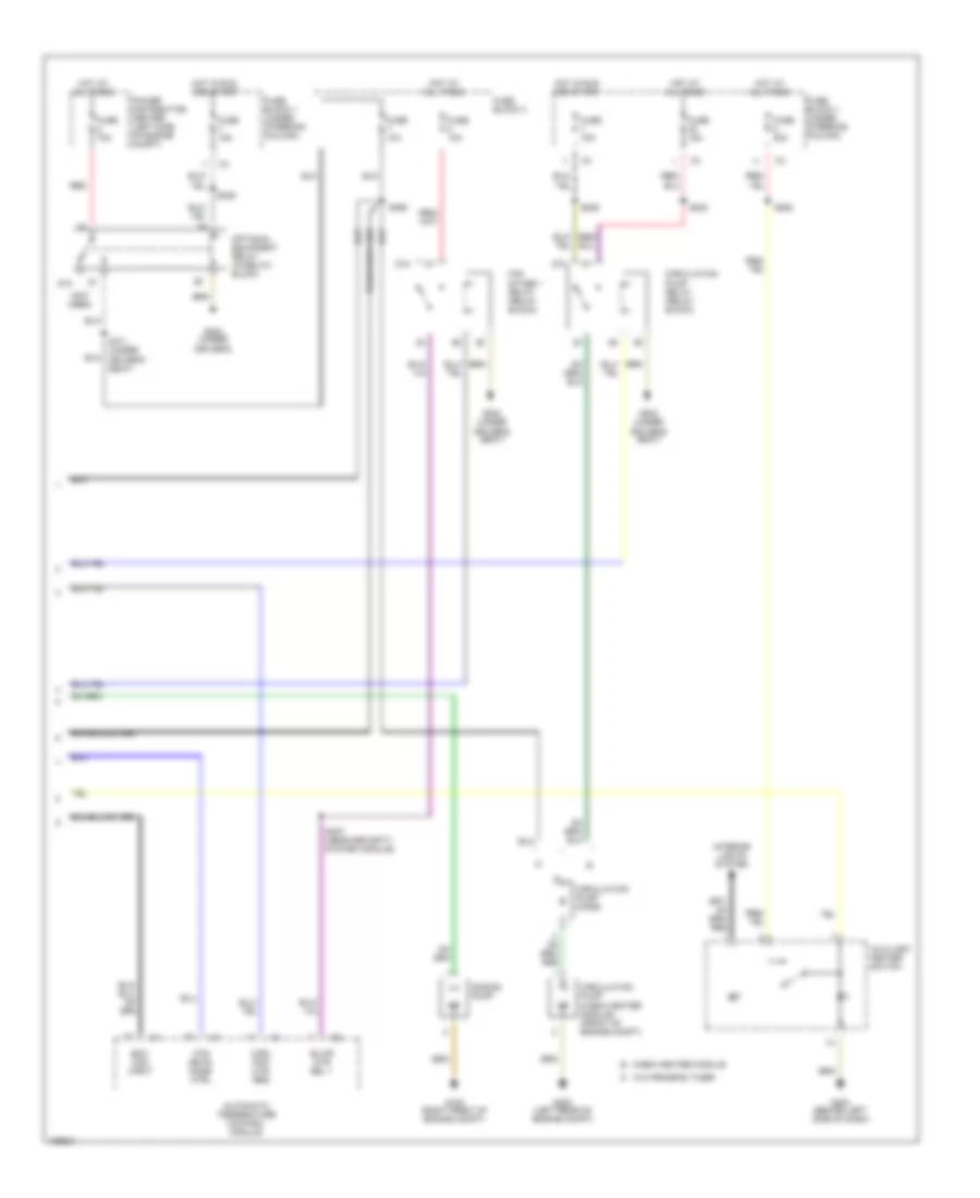 Auxiliary Heater Wiring Diagram 3 of 3 for Dodge Sprinter 2003 2500