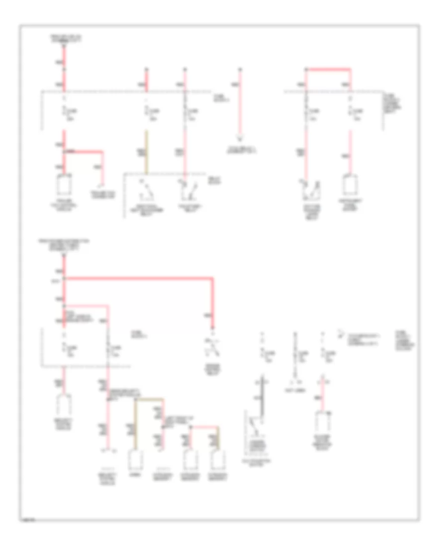 Power Distribution Wiring Diagram 3 of 7 for Dodge Sprinter 2003 2500