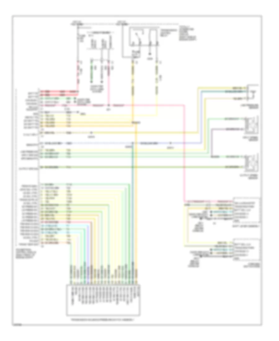 5.7L, AT Wiring Diagram for Dodge Durango RT 2011