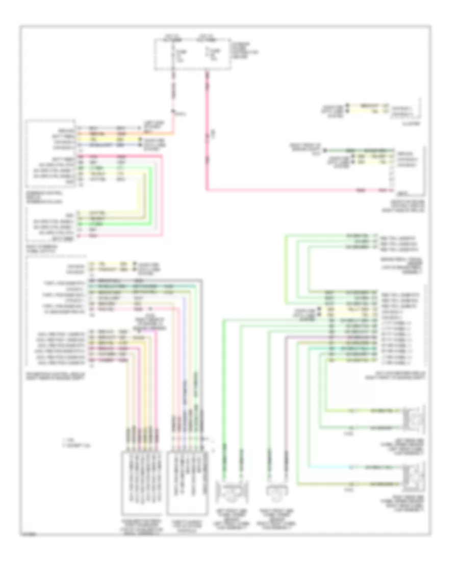 Cruise Control Wiring Diagram for Dodge Charger SE 2012