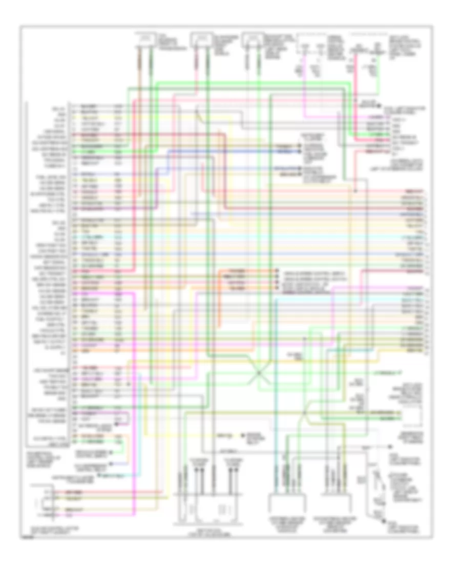 2 0L Engine Performance Wiring Diagrams 1 of 2 for Dodge Neon 1995