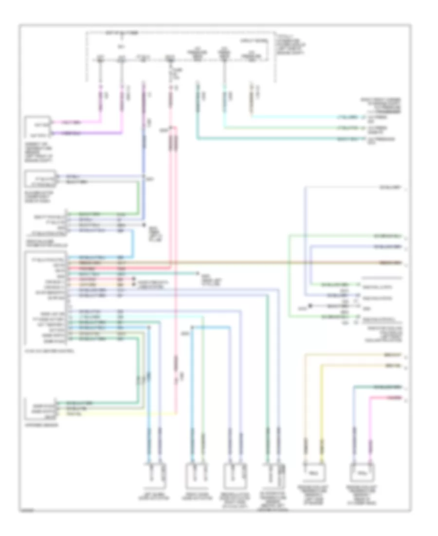 Automatic A C Wiring Diagram 1 of 2 for Dodge Caliber Uptown 2010
