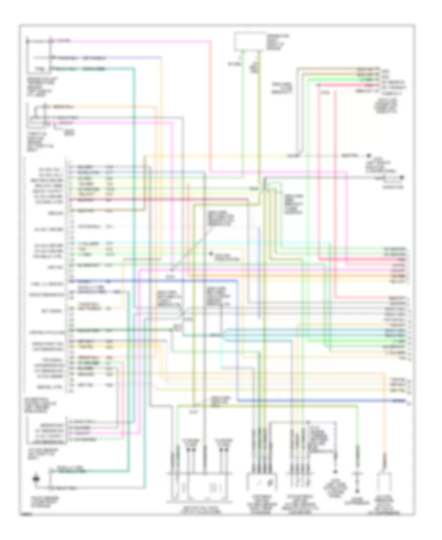 2 0L Engine Performance Wiring Diagrams 1 of 3 for Dodge Neon 1998