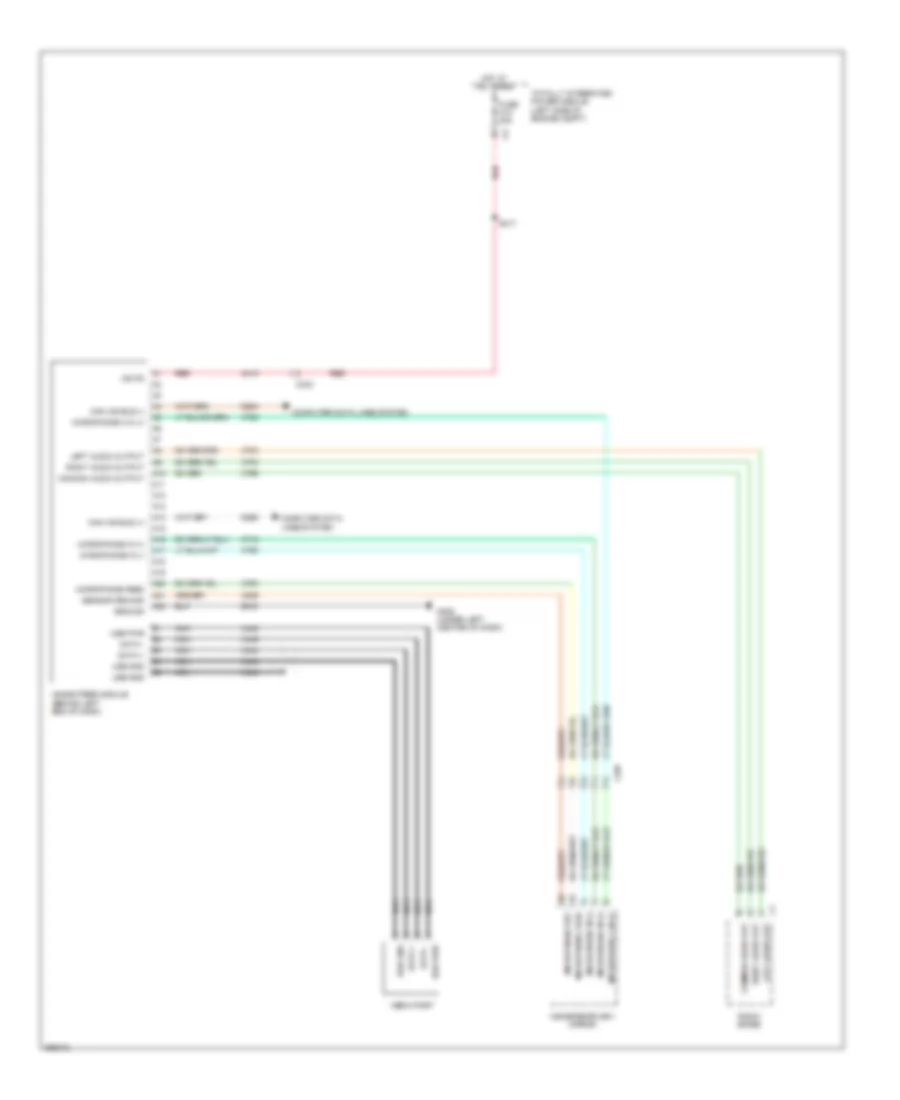 Hands Free Module Wiring Diagram for Dodge Grand Caravan C V 2011