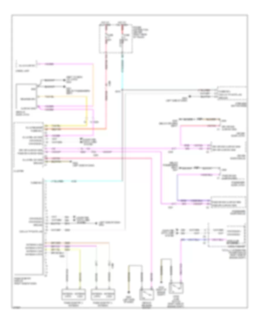 Anti-theft Wiring Diagram for Dodge Challenger RT 2010