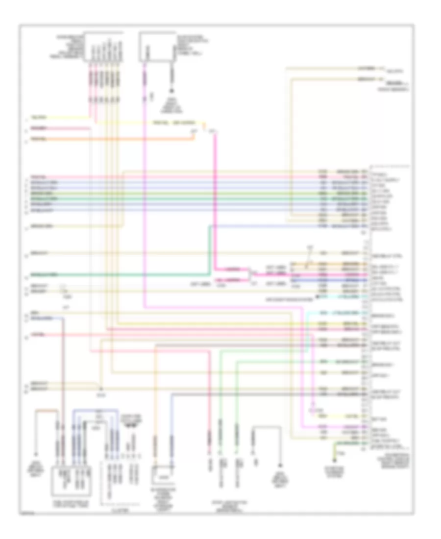 6 1L Engine Performance Wiring Diagram 4 of 4 for Dodge Challenger R T 2010