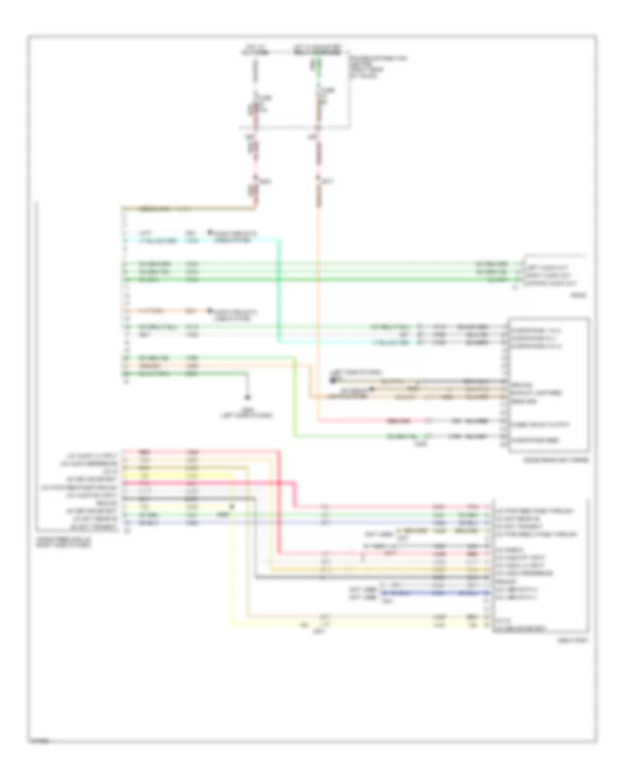 Hands Free Module Wiring Diagram for Dodge Challenger R T 2010