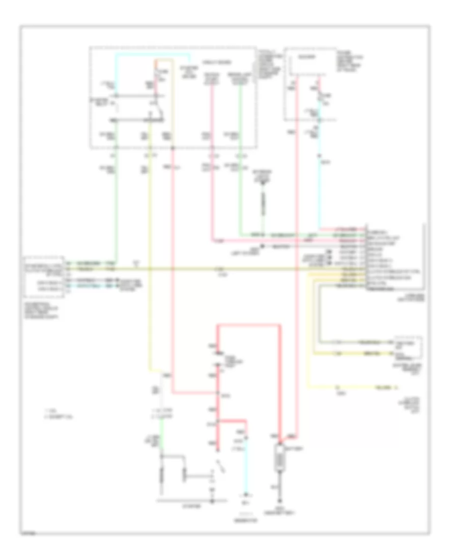 Starting Wiring Diagram for Dodge Challenger R T 2010